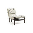 Ada Lounge Chair modern upholstered armchair with ashwood structure Casa Design Group