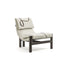 Ada Lounge Chair modern upholstered armchair with ashwood structure Casa Design Group
