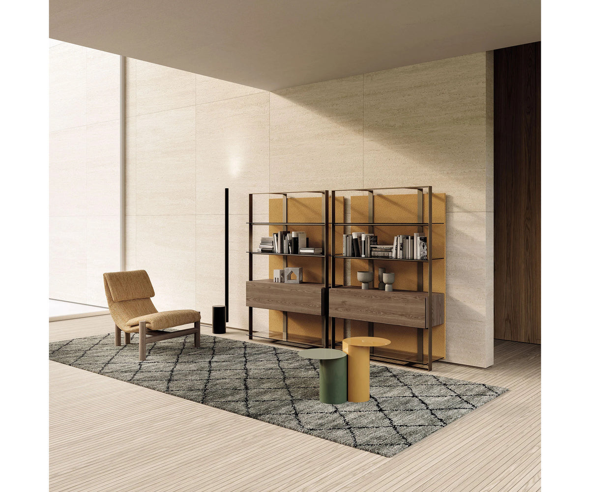 Ada Lounge Chair modern upholstered armchair with ashwood structure Casa Design Group