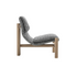 Ada Lounge Chair modern upholstered armchair with ashwood structure Casa Design Group