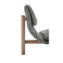 Ada Lounge Chair modern upholstered armchair with ashwood structure Casa Design Group