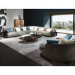 Adam Sectional Sofa by Giorgetti modular Italian sectional sofa with metal frame and removable upholstery | Casa Design Group