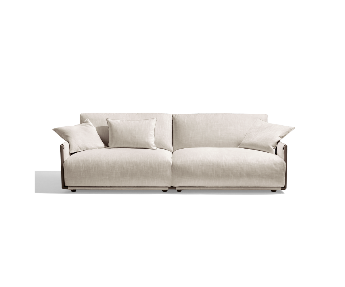 Adam Sofa by Giorgetti contemporary Italian sofa with metal frame and removable upholstery | Casa Design Group