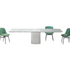 Elegant Adele Dining Chair in Solid Ash Wood Base by Paola Lenti Casa Design Group