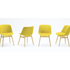 Elegant Adele Dining Chair in Solid Ash Wood Base by Paola Lenti Casa Design Group