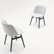 Elegant Adele Dining Chair in Solid Ash Wood Base by Paola Lenti Casa Design Group