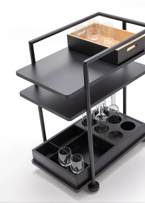 High End Aero T Trolley by Living Divani Casa Design Group
