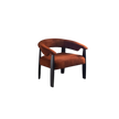 Afra Leather Lounge Armchair by Baxter P. | Casa Design Group