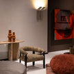 Afra Leather Lounge Armchair by Baxter P. | Casa Design Group