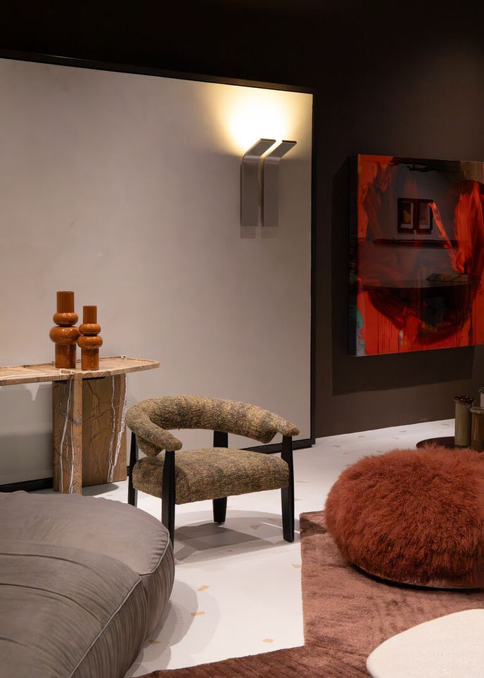 Afra Leather Lounge Armchair by Baxter P. | Casa Design Group