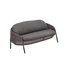 Luxury Ahnda 2-Seater Sofa by Dedon with Handwoven Red Fiber and Cushions | Casa Design Group