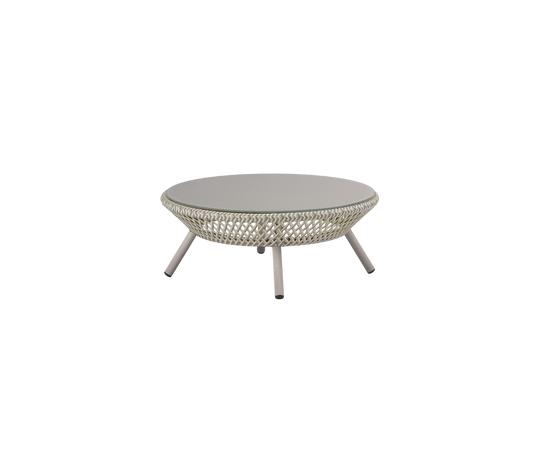 Ahnda Coffee Table by Dedon – Handwoven Outdoor Centerpiece with Elegant Form | Casa Design Group
