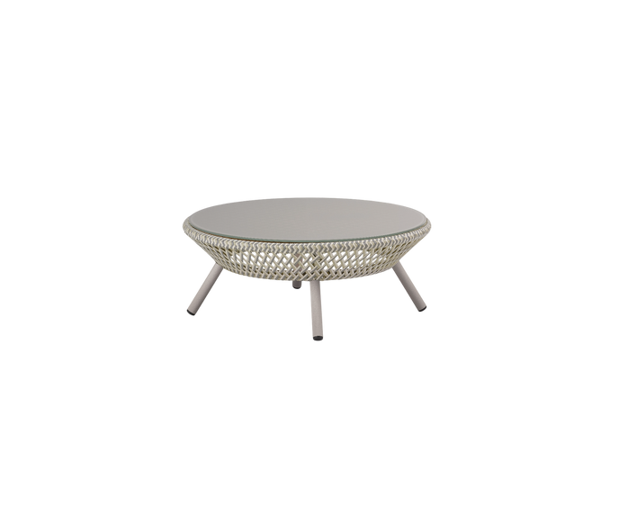 Ahnda Coffee Table by Dedon – Handwoven Outdoor Centerpiece with Elegant Form | Casa Design Group