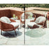 Luxury Ahnda Lounge Chair by Dedon with Open Weave Design | Casa Design Group