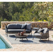 Luxury Ahnda Lounge Chair by Dedon with Open Weave Design | Casa Design Group