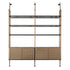 High End Air Bookcase by Porada Casa Design Group
