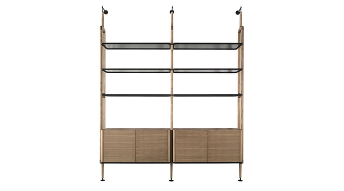 High End Air Bookcase by Porada Casa Design Group