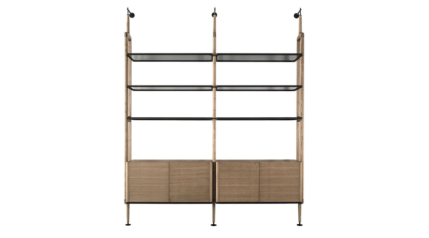 High End Air Bookcase by Porada Casa Design Group
