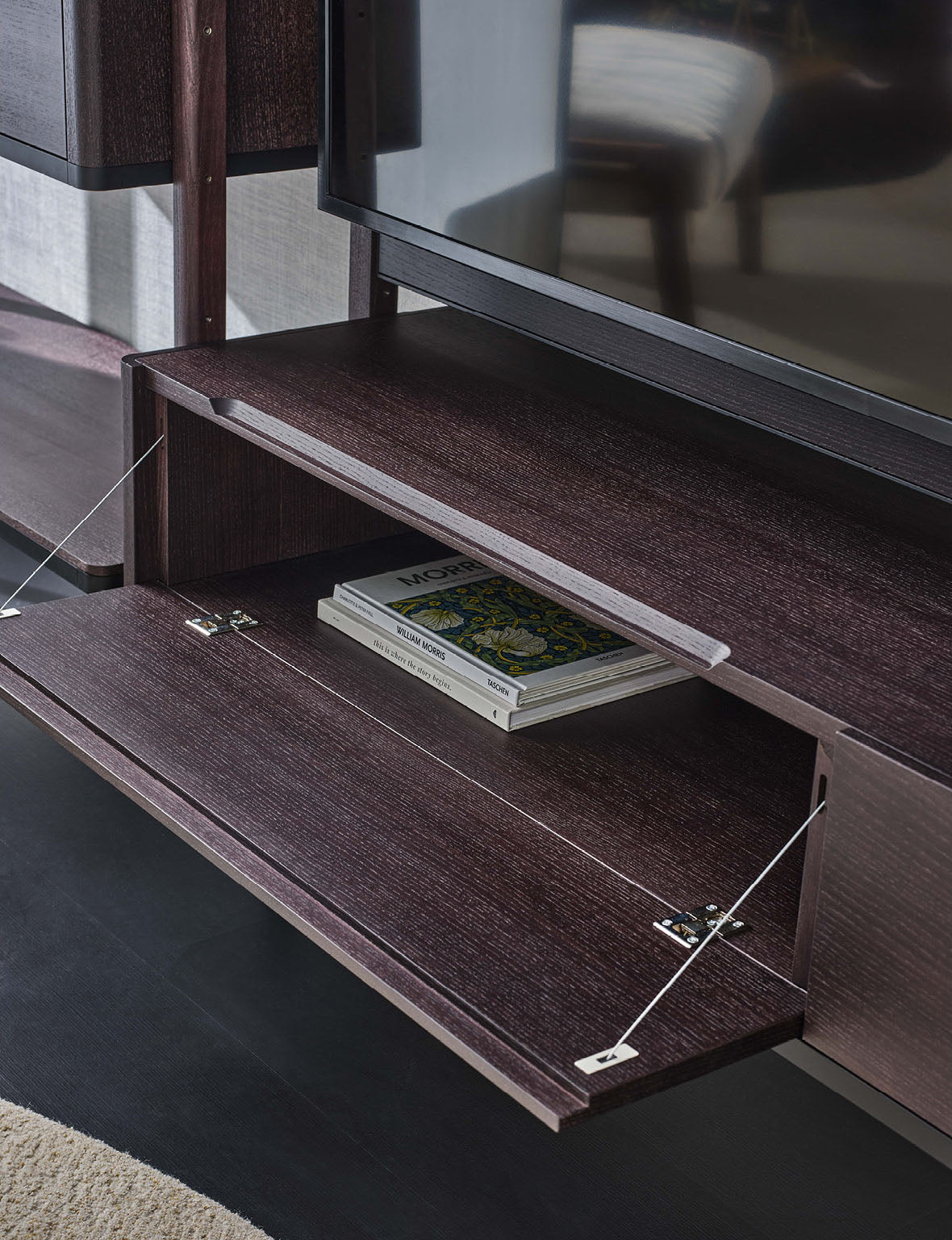 High End Air Bookcase by Porada Casa Design Group