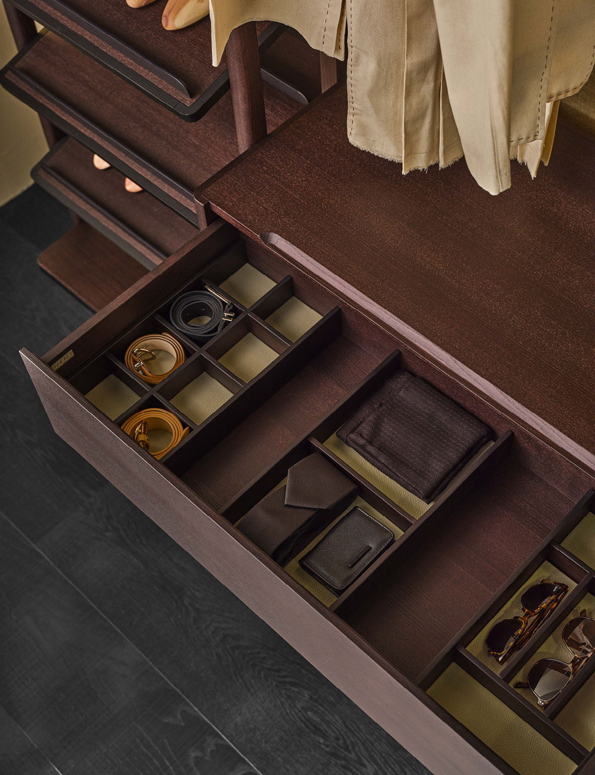 High End Air Bookcase by Porada Casa Design Group