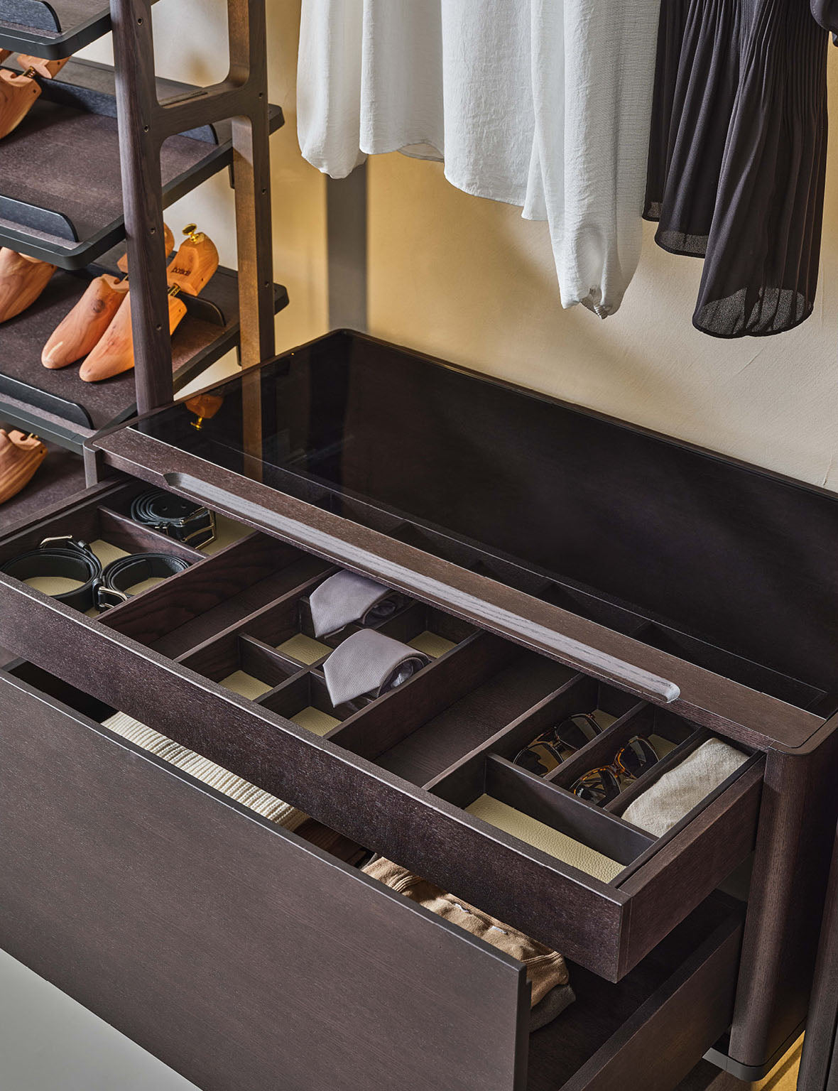 High End Air Bookcase by Porada Casa Design Group