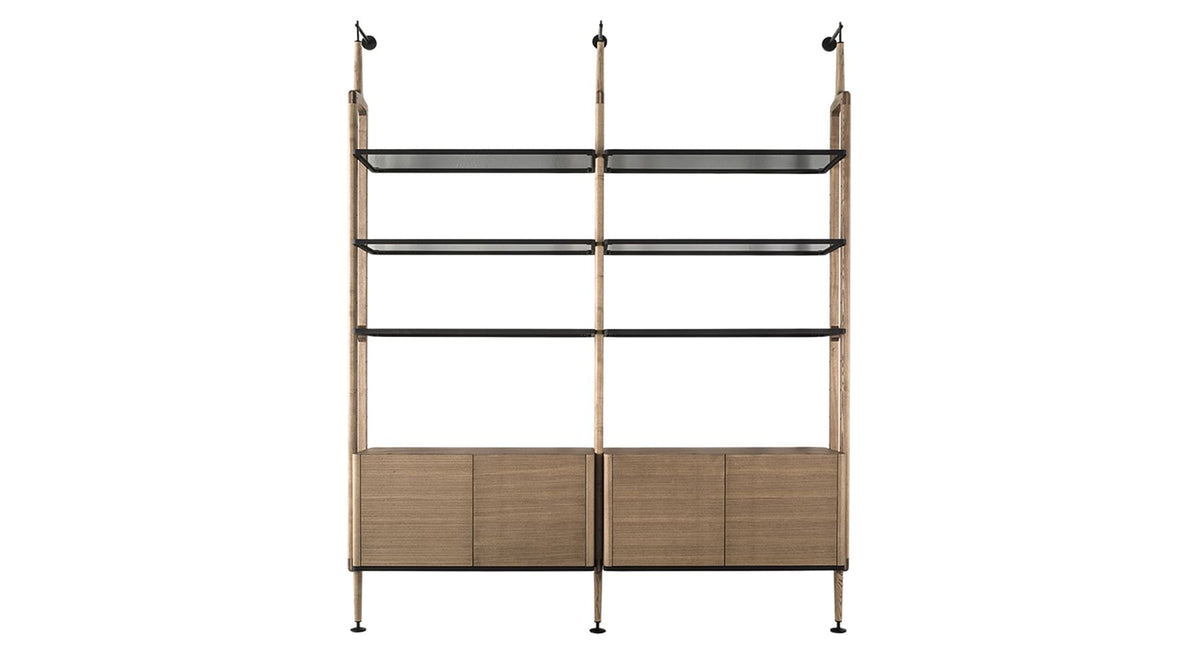 High End Air Bookcase by Porada Casa Design Group
