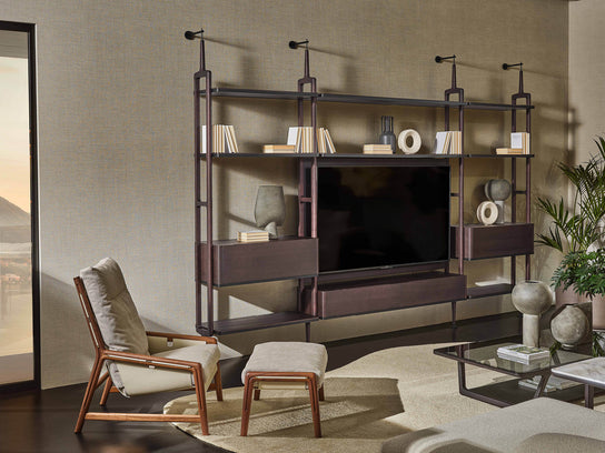 High End Air Bookcase by Porada Casa Design Group