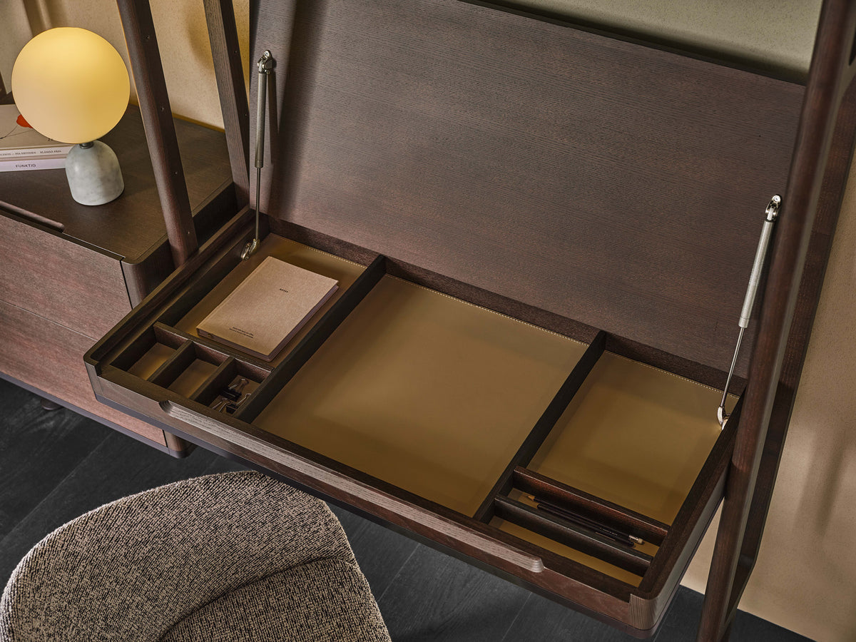 High End Air Bookcase by Porada Casa Design Group