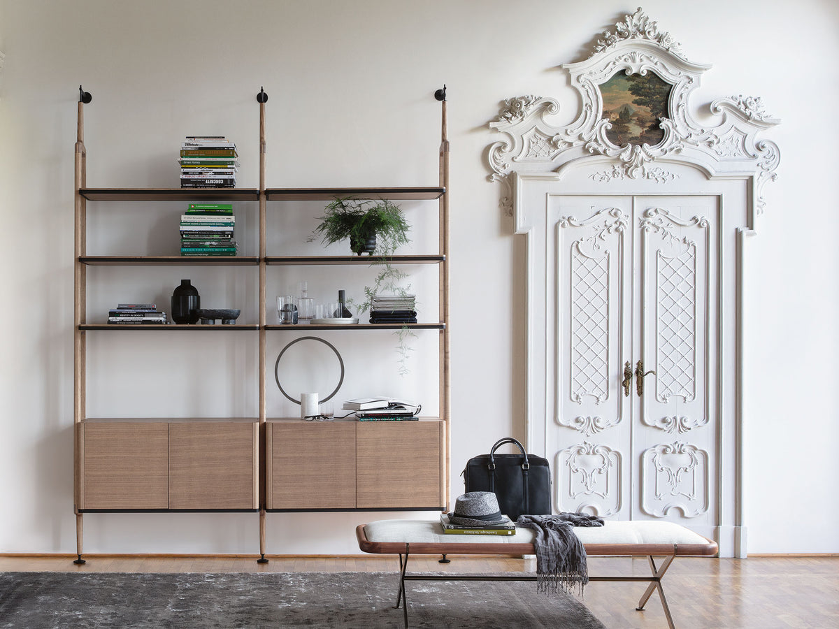 High End Air Bookcase by Porada Casa Design Group