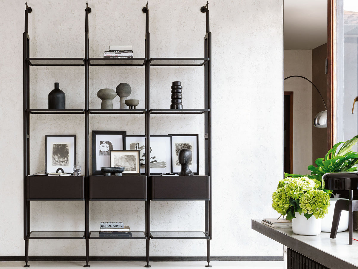High End Air Bookcase by Porada Casa Design Group