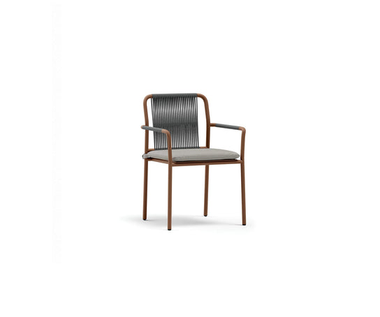 Modern Air Outdoor Dining Chair in Aluminum Casa Design Group