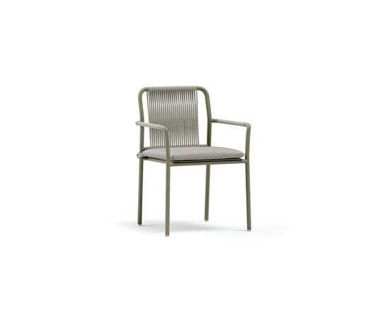 Modern Air Outdoor Dining Chair in Aluminum Casa Design Group