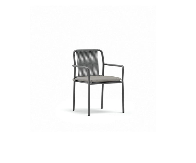 Modern Air Outdoor Dining Chair in Aluminum Casa Design Group