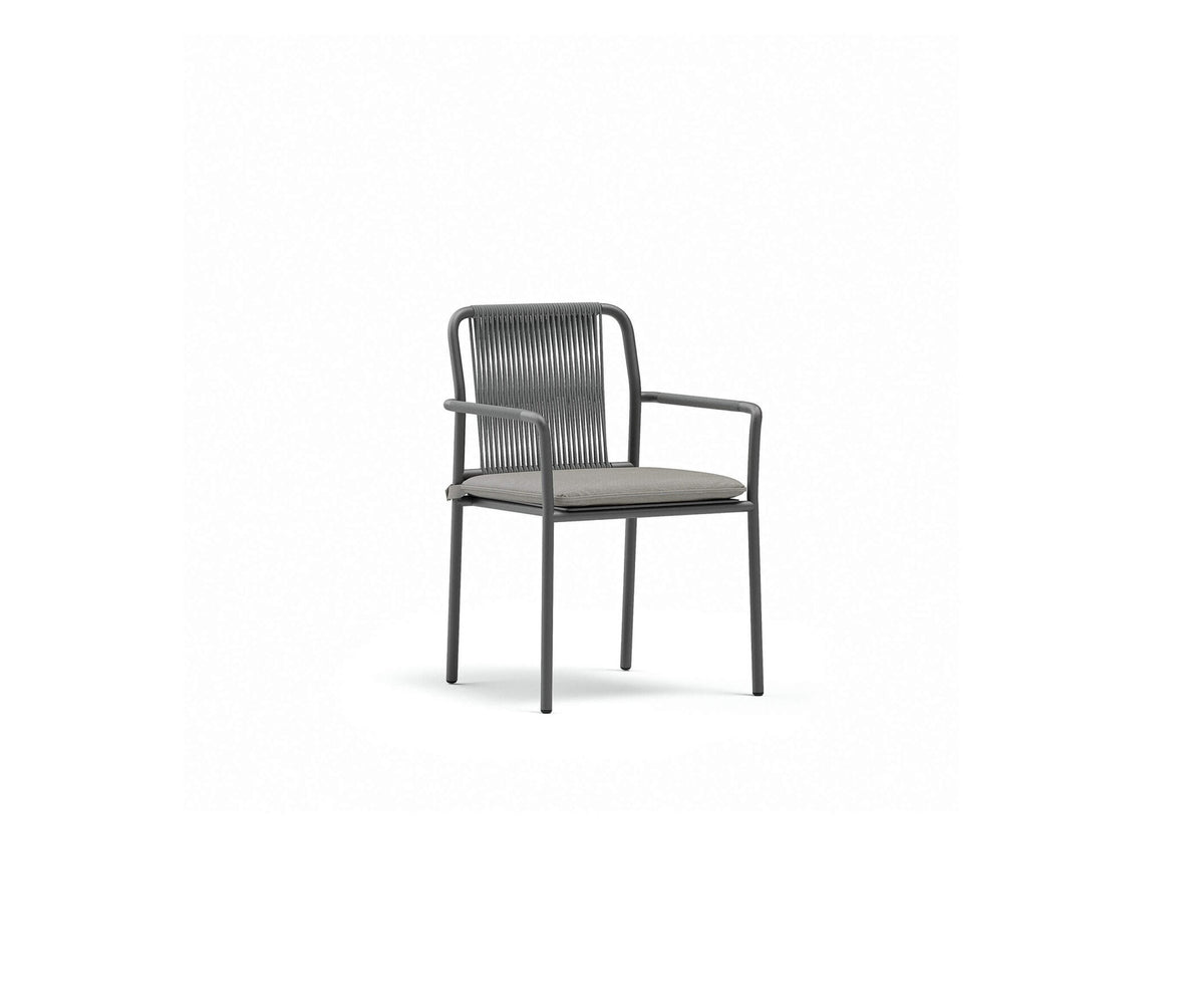 Modern Air Outdoor Dining Chair in Aluminum Casa Design Group