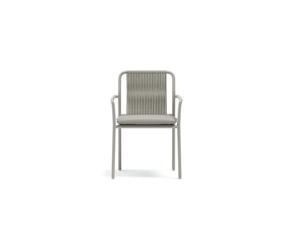 Modern Air Outdoor Dining Chair in Aluminum Casa Design Group