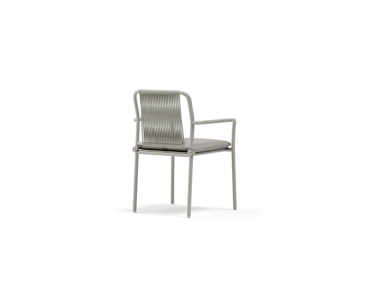 Modern Air Outdoor Dining Chair in Aluminum Casa Design Group