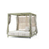 Modern Alcova Outdoor Daybed with Teak Panels Casa Design Group