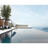 Modern Alcova Outdoor Daybed with Teak Panels Casa Design Group
