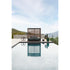 Modern Alcova Outdoor Daybed with Teak Panels Casa Design Group
