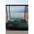 Modern Alcova Outdoor Daybed with Teak Panels Casa Design Group