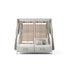 Modern Alcova Outdoor Daybed with Teak Panels Casa Design Group