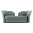 High-End Aldora Double Seater Sofa by Moooi Designed with Feminine Organic Shapes Casa Design Group