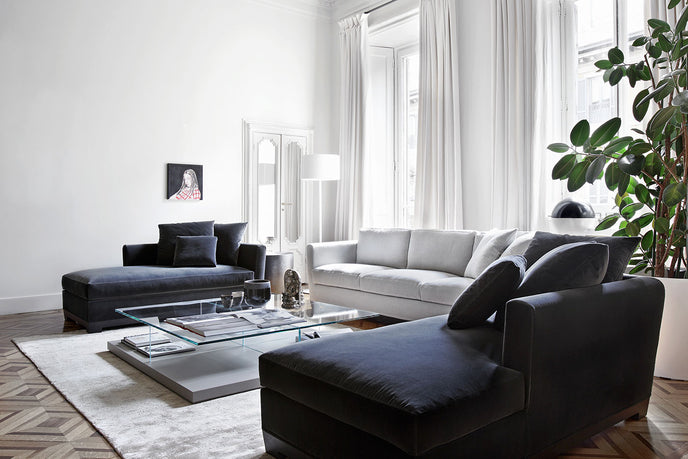 High End Allen Sofa Bed by Meridiani Casa Design Group