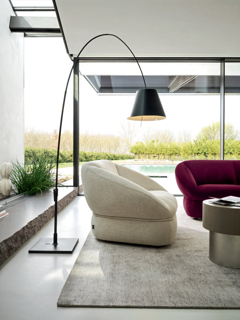 Alta Contemporary Lounge Armchair by Patrick Norguet for Ditre Italia | Casa Design Group