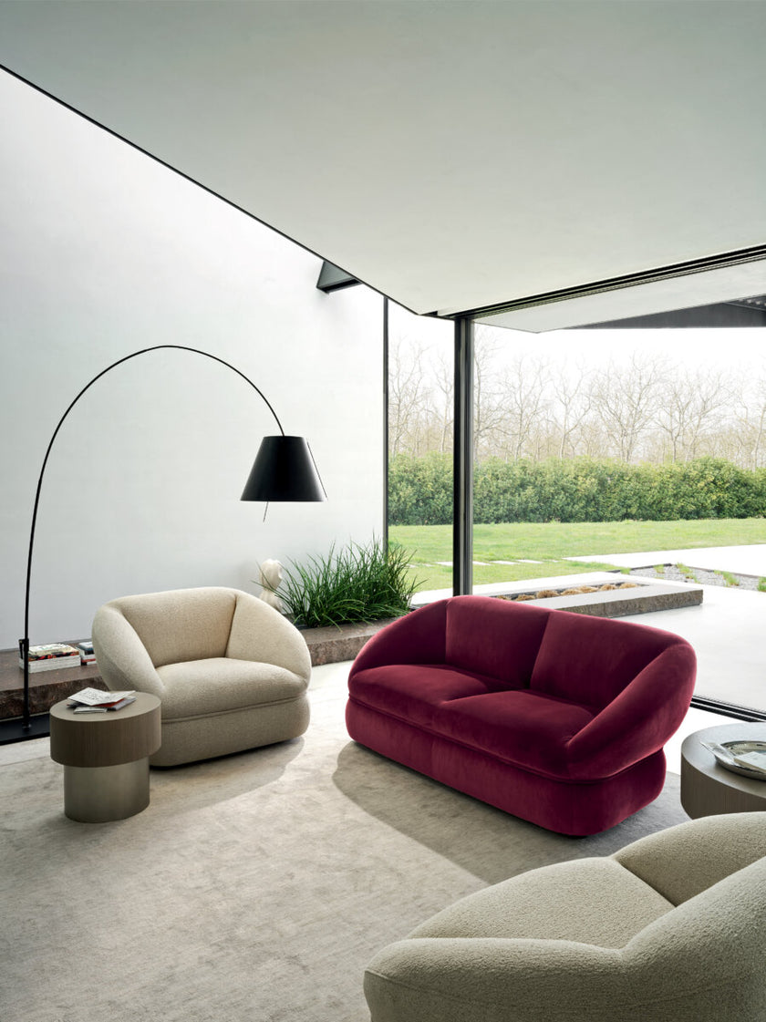 Alta Soft Rounded Sofa by Patrick Norguet for Ditre Italia | Casa Design Group