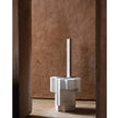 Sculptural Tacchini Altar Side Table, artisanal modern accent Casa Design Group
