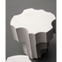 Sculptural Tacchini Altar Side Table, artisanal modern accent Casa Design Group