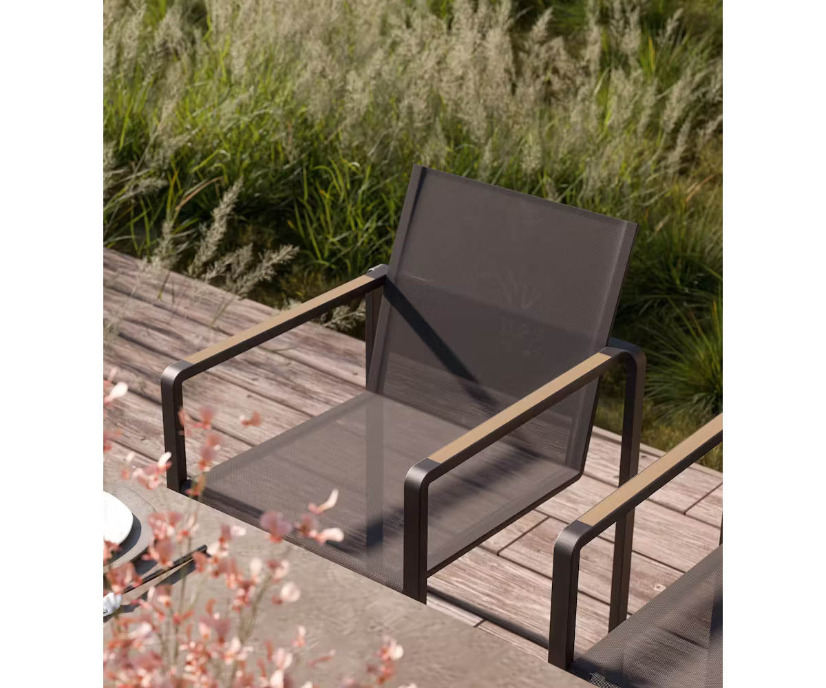 Elegant Alura Outdoor Dining Armchair by Royal Botania | Casa Design Group