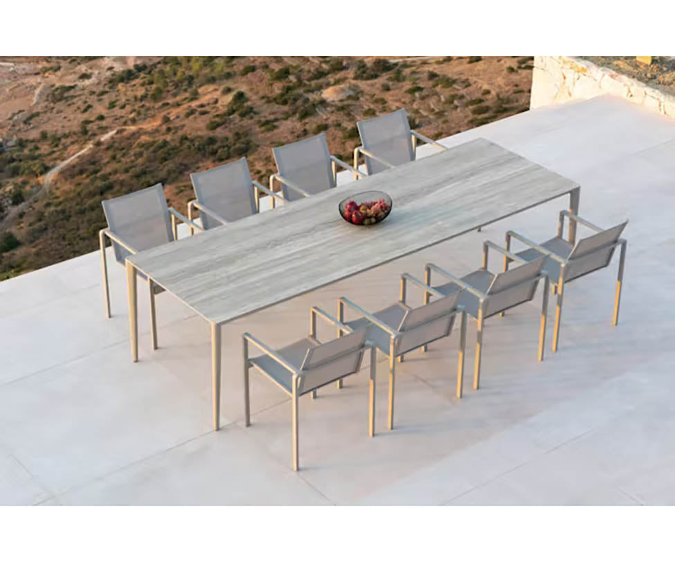 Elegant Alura Outdoor Dining Armchair by Royal Botania | Casa Design Group