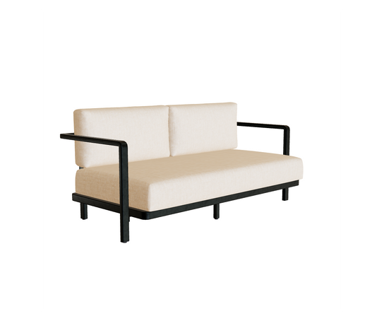 Luxury Aluminum Frame Alura Outdoor Lounge 2-Seater Sofa by Royal Botania | Casa Design Group